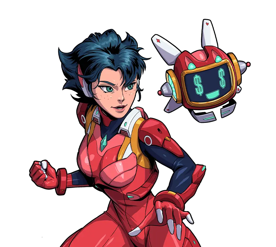Manga Casino Character